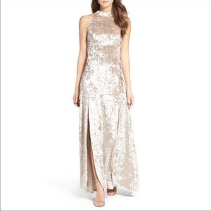 Lulus Crushed Velvet Maxi Dress